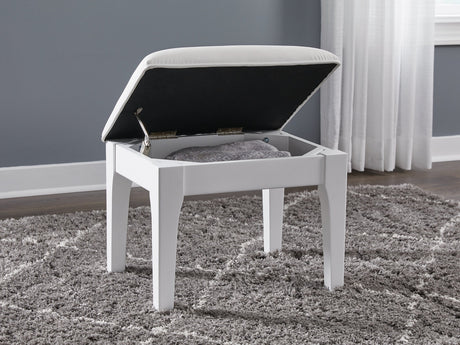 Chalanna Vanity Stool - Furniture World