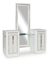 Chalanna Vanity with Mirror - Furniture World