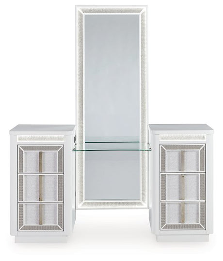 Chalanna Vanity with Mirror - Furniture World