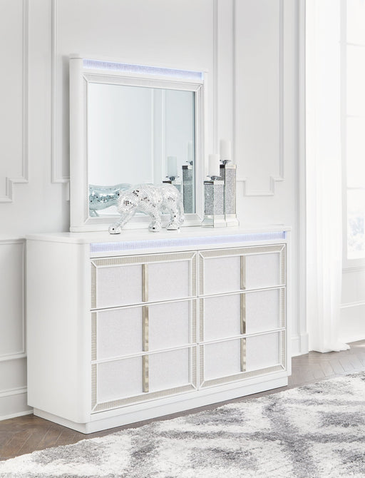 Chalanna Dresser and Mirror - Furniture World