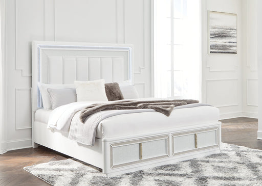 Chalanna Upholstered Storage Bed - Furniture World