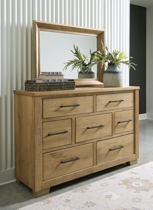 Galliden Dresser and Mirror - Furniture World