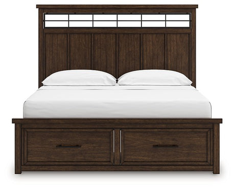Taffenbrook Panel Storage Bed - Furniture World