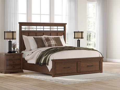 Taffenbrook Panel Storage Bed - Furniture World