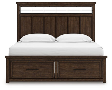 Taffenbrook Panel Storage Bed - Furniture World