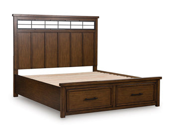 Taffenbrook Panel Storage Bed - Furniture World