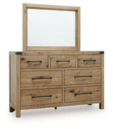 Ridgester Dresser and Mirror - Furniture World