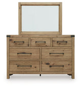 Ridgester Dresser and Mirror - Furniture World