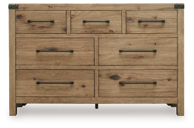 Ridgester Dresser and Mirror - Furniture World