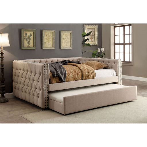 SUZANNE Ivory Twin Daybed - Furniture World