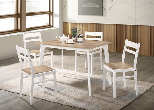 DEBBIE 5 Pc. Dining Table Set - Furniture World