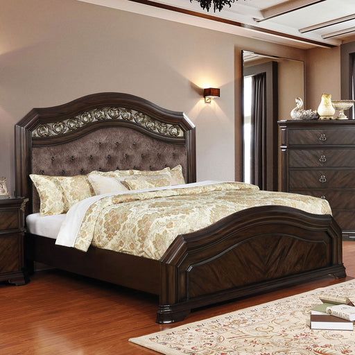 Calliope Espresso E.King Bed - Furniture World