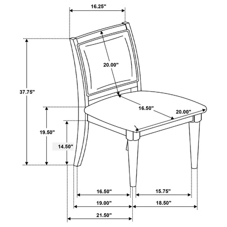 Onslow Dining Side Chair - Furniture World