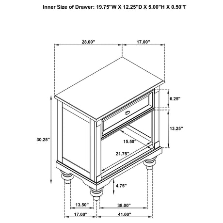Andover Bedroom Set - Furniture World