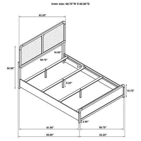 Cavelle Panel Bed - Furniture World