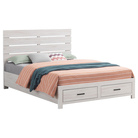 Brantford Panel Platform Storage Bed - Furniture World