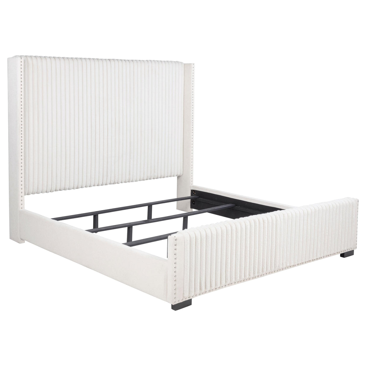 Natasha Wingback Bed - Furniture World
