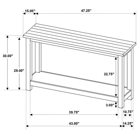 Payne Console Table - Furniture World