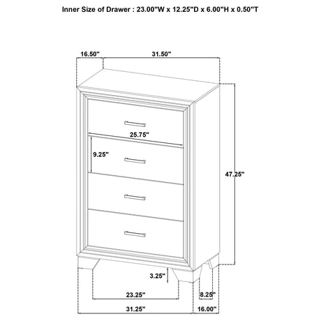 Wright Bedroom Set - Furniture World