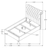 Devon Panel Bed - Furniture World