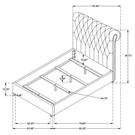 Devon Panel Bed - Furniture World