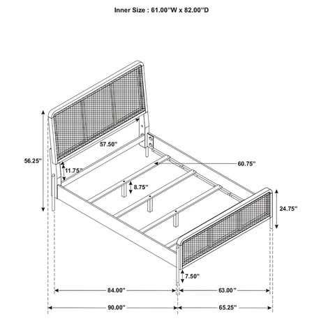 Arini Panel Bed - Furniture World