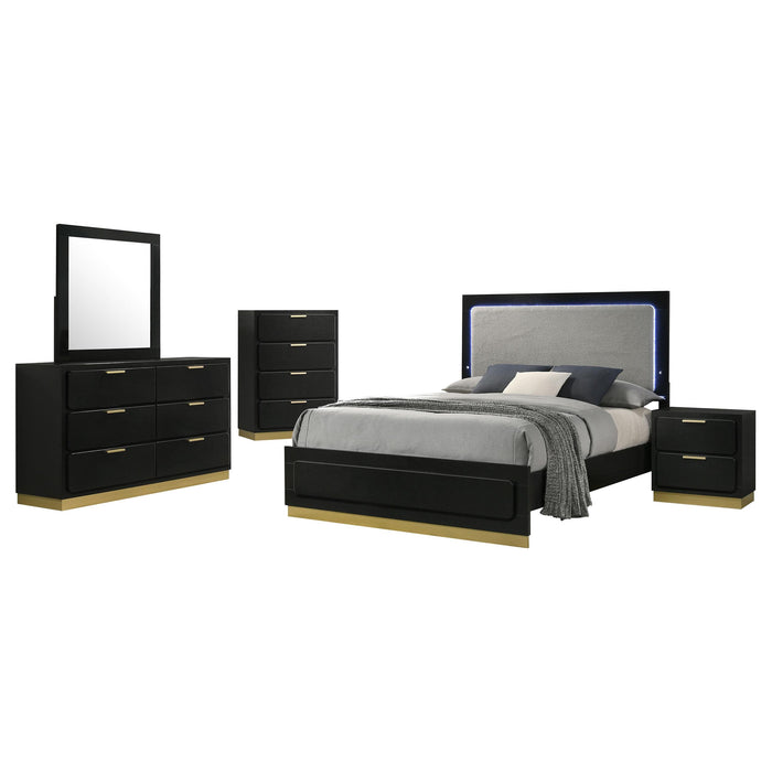 Caraway 5 Pc Bedroom Set - Furniture World