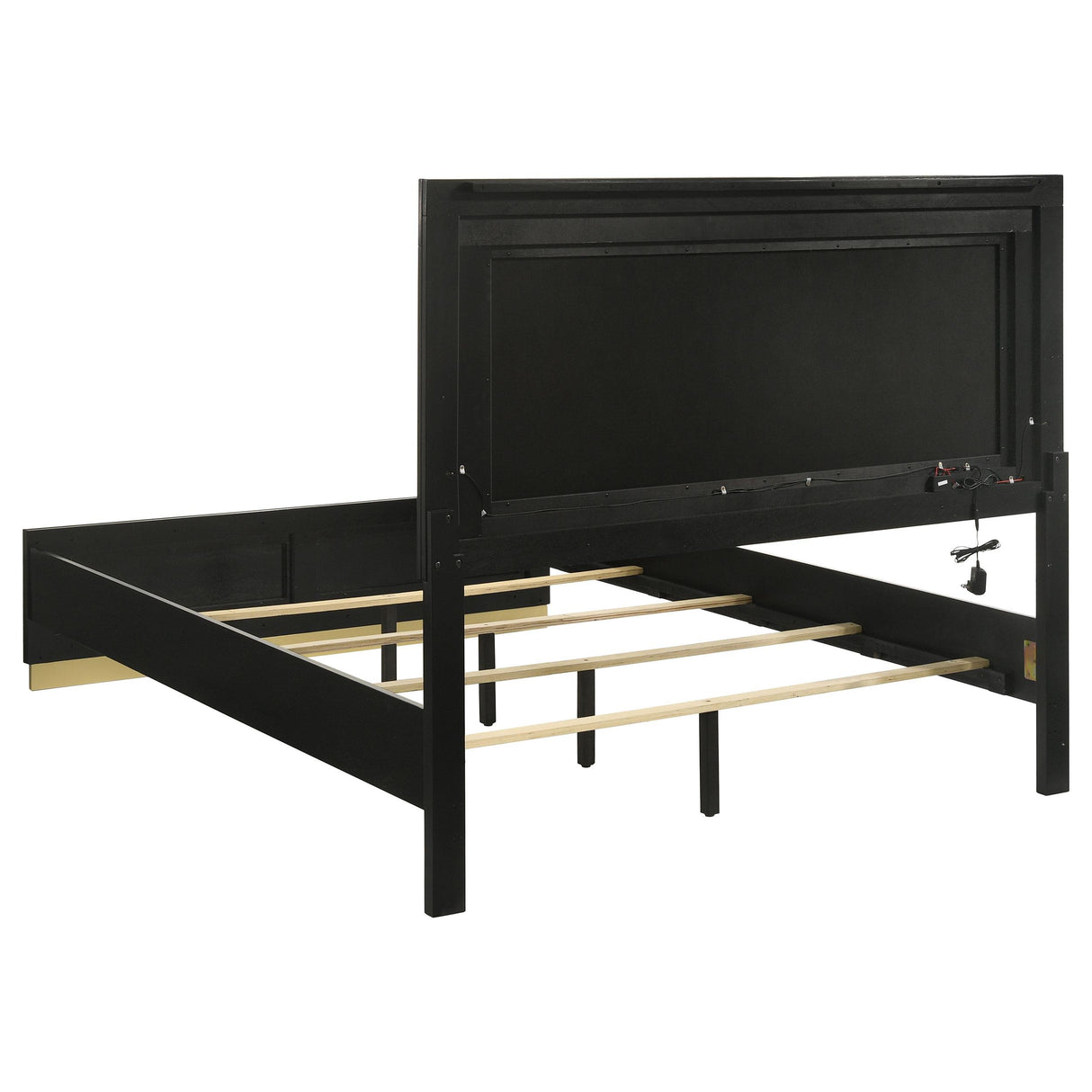 Caraway Panel Bed with LED Lighting - Furniture World