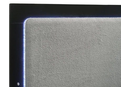 Caraway Panel Bed with LED Lighting - Furniture World
