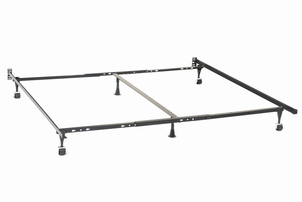 Mabel Twin Over Full Bed Frame Black - Furniture World