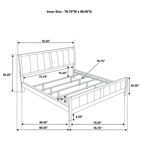 Wilkes Panel Bed - Furniture World