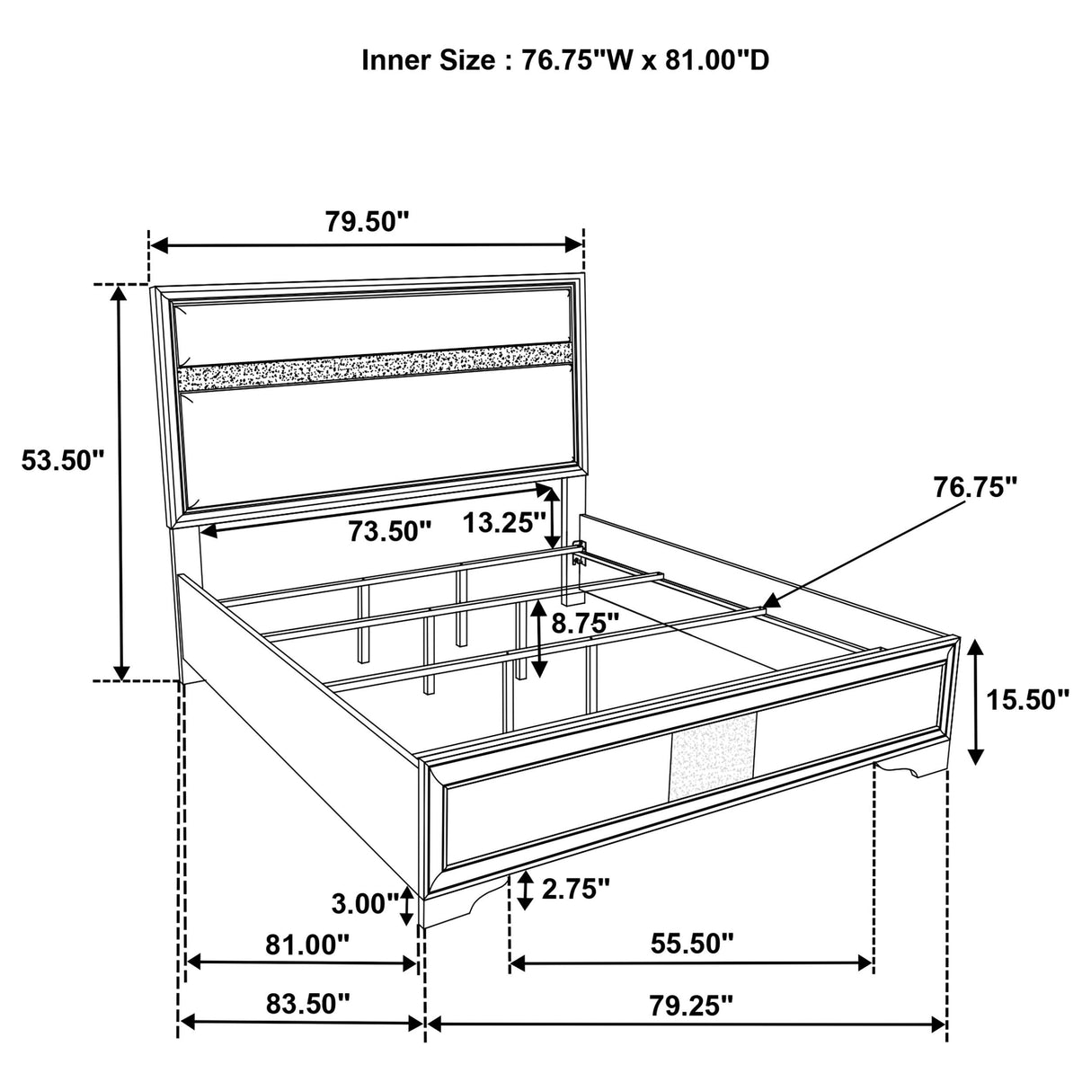 Miranda Panel Bed - Furniture World