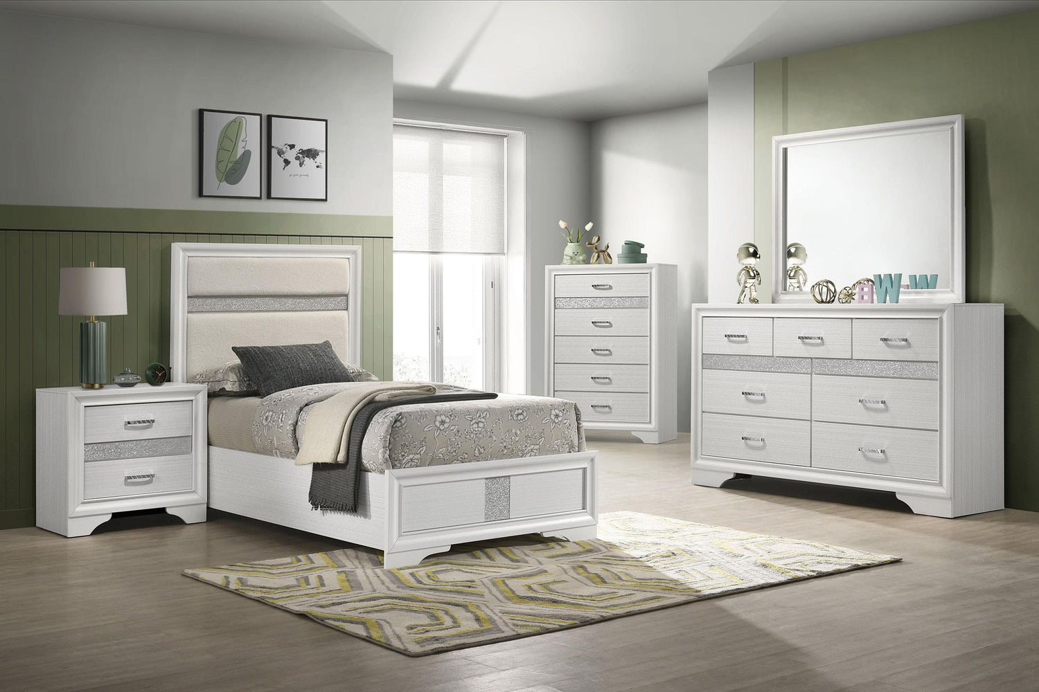 Miranda Panel Bed