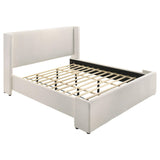 Alamosa Wingback Platform Bed - Furniture World