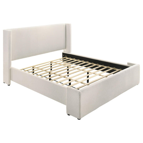 Alamosa Wingback Platform Bed - Furniture World