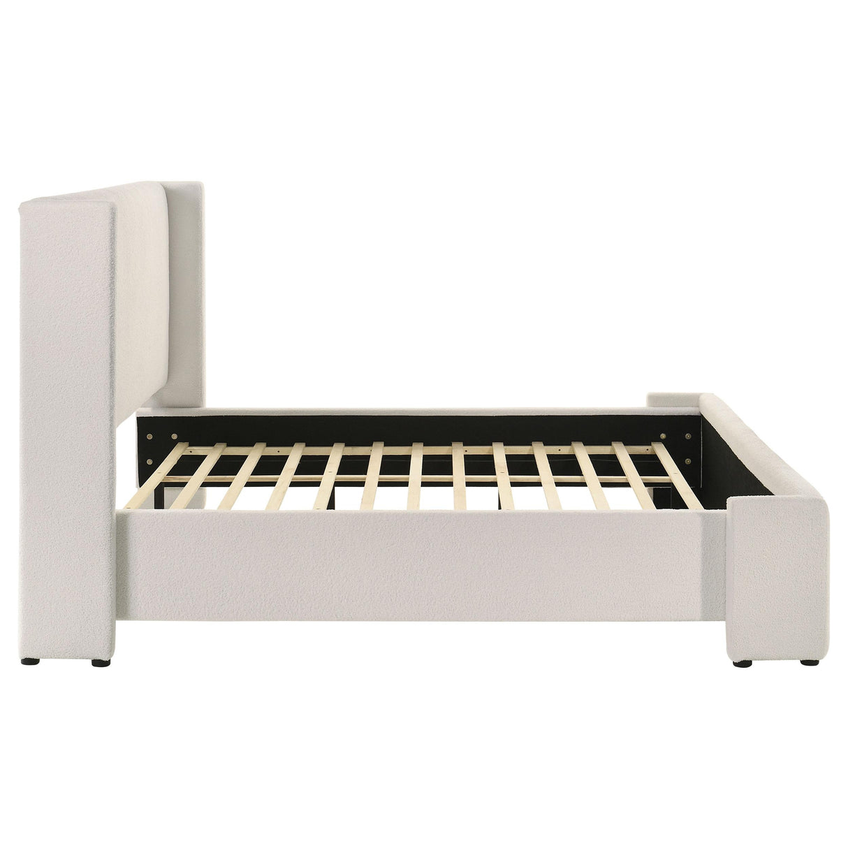 Alamosa Wingback Platform Bed - Furniture World