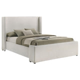 Alamosa Wingback Platform Bed - Furniture World