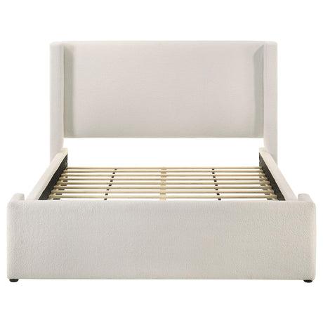 Alamosa Wingback Platform Bed - Furniture World