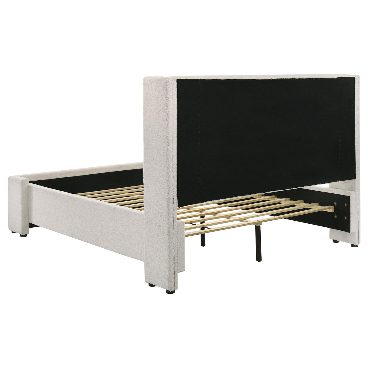 Alamosa Wingback Platform Bed - Furniture World