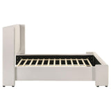 Alamosa Wingback Platform Bed - Furniture World