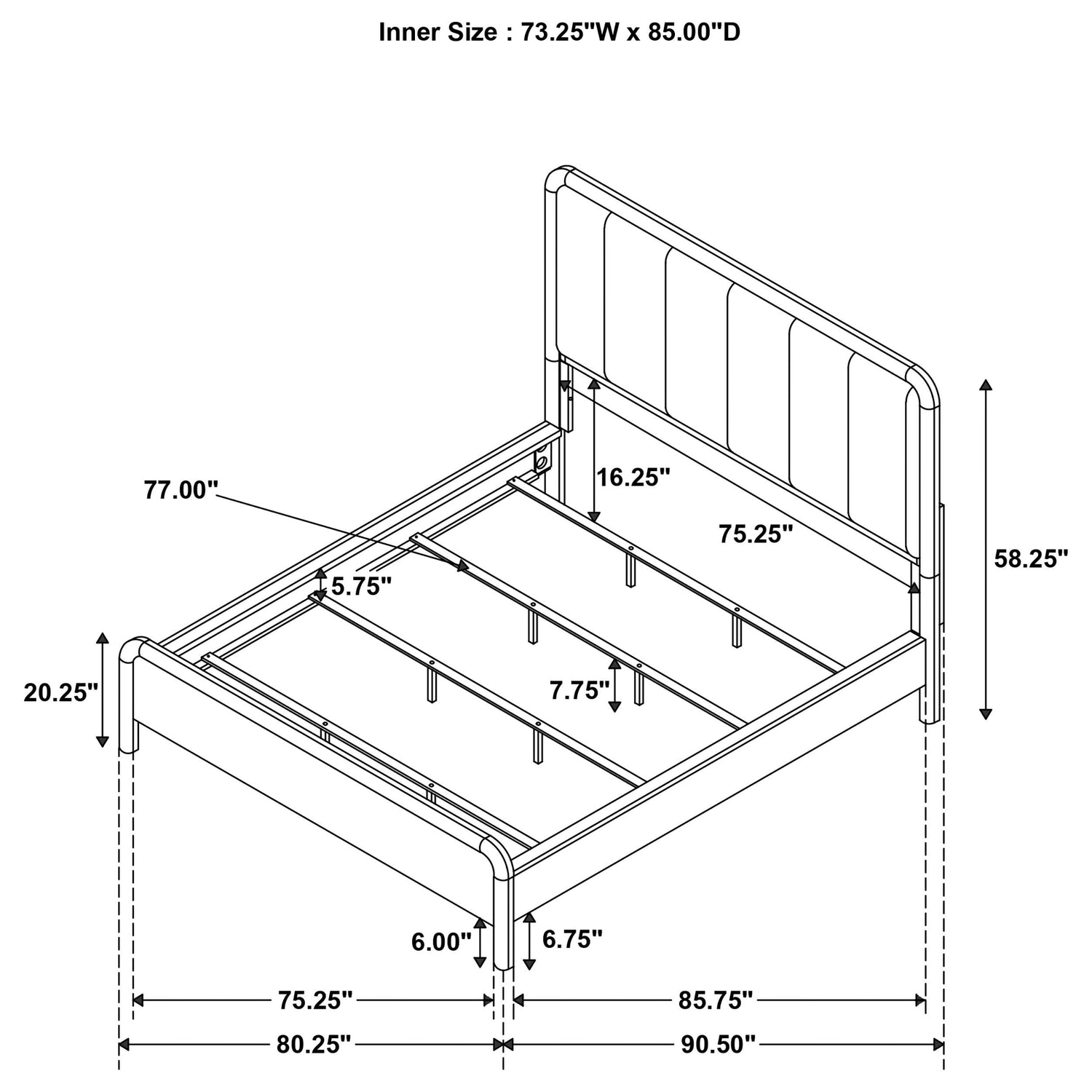 Amsbury Panel Bed - Furniture World