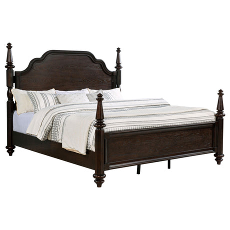 Andover Four-Poster Panel Bed - Furniture World