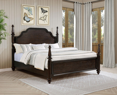Andover Four-Poster Panel Bed - Furniture World
