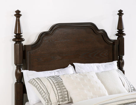 Andover Four-Poster Panel Bed - Furniture World