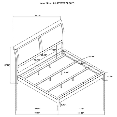 Bexhill Panel Bed - Furniture World