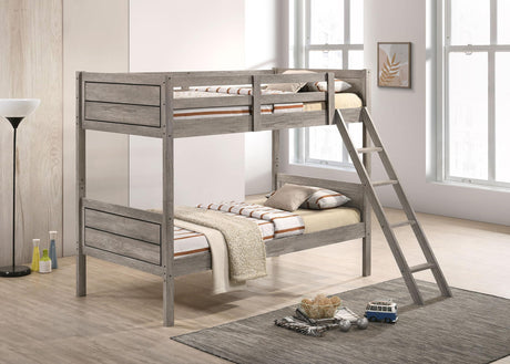 Ryder Bunk Bed with Mattress - Furniture World