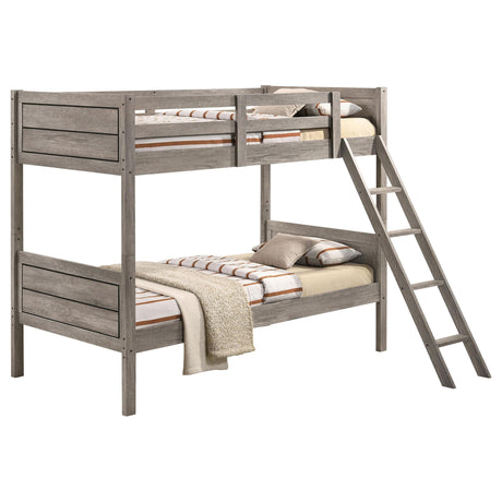 Ryder Bunk Bed with Mattress - Furniture World