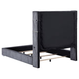 Tisdall Wingback Bed with Flame Visualizer - Furniture World