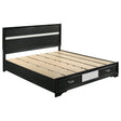 Miranda Panel Platform Storage Bed - Furniture World