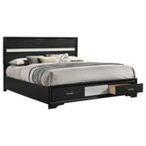 Miranda Panel Platform Storage Bed - Furniture World